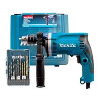 TALADRO PERCUTOR  710W HP1630K  INC  SET DE BROCAS D-71962 - MAKITA