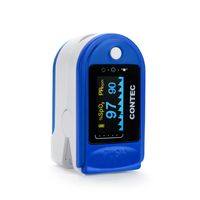 Oxímetro CONTEC Adulto CMS50D Kit Completo