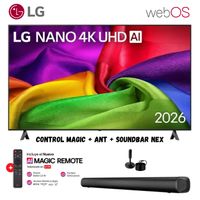 Televisor Smart TV LG 50'' NANO UHD 4K 50NU800BPSC 2026 - Ant - Soundbar NEX