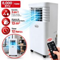 Aire Acondicionado Portátil ALFANO 8000 BTU 3 en 1 PAC-8