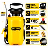 Fumigador de Presión Uyustools FUM08U 8 Litros