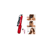 Peine Alisador  Rojo Portátil Raff Glow 2 en 1