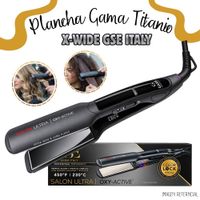 PLANCHA ALISADORA GAMA ITALY X WIDE OXY-ACTIVE