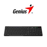 TECLADO GENIUS SLIMSTAR 7230 WIRELESS MULTIMEDIA BLACK