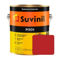 Pintura Látex Para Pisos Rojo 3.6Lt