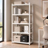 Estante Gerencial Industrial Maldini Ventitas Home Blanco