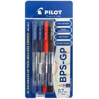 Lapiceros PILOT BPS-GP Tinta Seca 0.7 mm. Blíster 4un