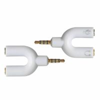 Adaptador Tipo Y Ye De 3.5MM A 2 Jack 3.5MM Micro Audio x 3 Und
