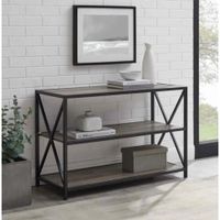Estante Industrial Faxina Ventitas Home Olivo y Negro
