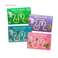 Cuaderno Didáctico de Trazos para Motricidad Fina y Preescritura