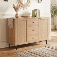 Aparador Nórdico con Ratán Maju Duna 120 cm RyR MUEBLES