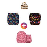 PAÑAL ECOLÓGICO DE TELA PACK X 3 UNIDADES MAMA KOALA SMT11