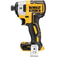 Atornillador de Impacto 1-4' Hex 20V XR Dewalt DCF887B-B3 INCLUYE 1 BAT 4AH Y CARGADOR