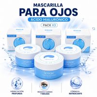 PACK 3 MASCARILLA PARA OJOS ÁCIDO HIALURÓNICO 60 PZS DR RASHEL