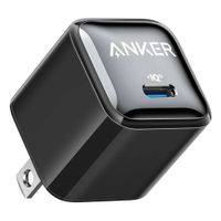 Cargador Anker Nano 20W USB-C Carga Rápida Negro A2637J16