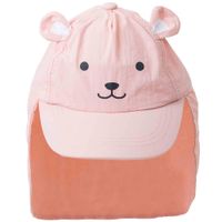 Gorro Oso para Babé Niña Color Rosado BABY EUREKA