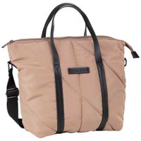Cartera Crossbody Nylon para Mujer Color Beige SINGULAR