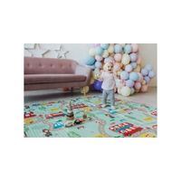 Piso Plegable De Goma Para Niños Y Bbs - Reversible - 2x18m UNISEX