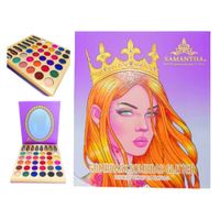 Paleta Sombras & Sombras Glitter Waterproof 24 H - SAMANTHA