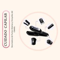 Recortadora de Puntas Abiertas y Horquillas de cabello.