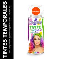 Tinte Temporal en Spray Orange Red 120 ml - SAMANTHA