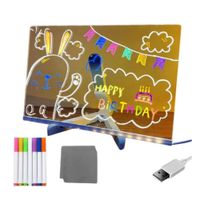 Pizarra Mágica Led + 7 Plumones