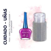 Pack ESMALTE FORTALECEDOR - Masglo + DISPENSADOR