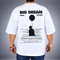 Polo Algodón Hombre Casual Big Dream de Yonisters Blanco