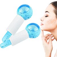 Ice globes - bolas para masaje facial - hielo terapia