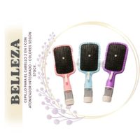 cepillo para el cabello 2 en 1 con atomizador integrado