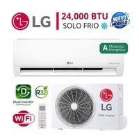 DUALCOOL Aire Acondicionado Inverter 24000 BTU Función solo frío WIFI