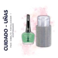 KIT  esmalte Masglo con ajo y limón + DISPENSADOR