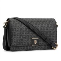 CARTERA CROSSBODY TOMMY HILFIGER NEGRO CON AZUL NOCHE