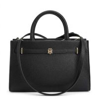 CARTERA MINI TOTE Y CROSSBODY TOMMY HILFIGER NEGRO