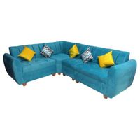 Mueble seccional Imperia 4 cuerpos + 2 cojines de regalo