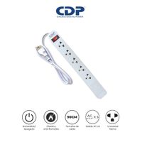 Supresor de Picos CDP R-SS5 5 Tomas 2200W 1m Blanco