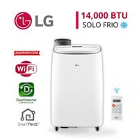Aire Acondicionado Portatil LG 14000 BTU Inverter Frío Solo con WIFI