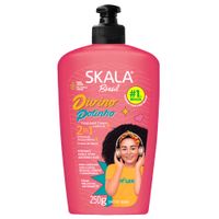 Crema para Peinar 3 en 1 SKALA Divino Potinho para Rizos y Ondas Fraco 250g