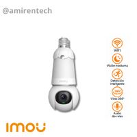 Cámara de Seguridad IMOU Bulb Cam 2K 3MP Wi-Fi Tipo Foco con Visión Nocturna a Color