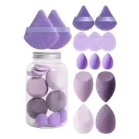 Set de Esponjas Para Maquillaje x14 Piezas Lila