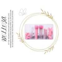 kit básico pestañas - insumos descartables esenciales