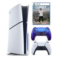 Consola PlayStation 5 Slim Lectora de Discos - Mando Chroma Indigo - FC 27