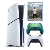 Consola PlayStation 5 Slim Lectora de Discos - Mando Chroma Teal - FC 27