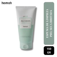 Espuma Limpieza Facial Piel Seca y Irritada - All Clean Green Foam 150gr