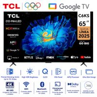 Televisor TCL 65 QD-MiniLED Premium 4k UHD Smart TV 65C6KS-Google Tv