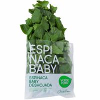 Espinaca Bebé VERDE PURO Bolsa 180g aprox.