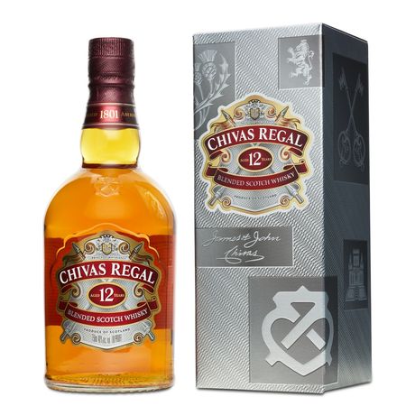 Whisky Chivas Regal 12 Anos Botella 750ml Plazavea Supermercado