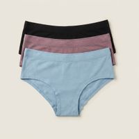 Pack x3 Calzones de Mujer Corte Clásico Algodón Premium Surtido - NUE BY BODY