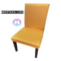 08 Forros de silla spandex color Mostaza