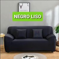 Forros Spandex modular L 3-2-1 Negro Liso